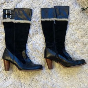 Healed, knee high Ugg boots